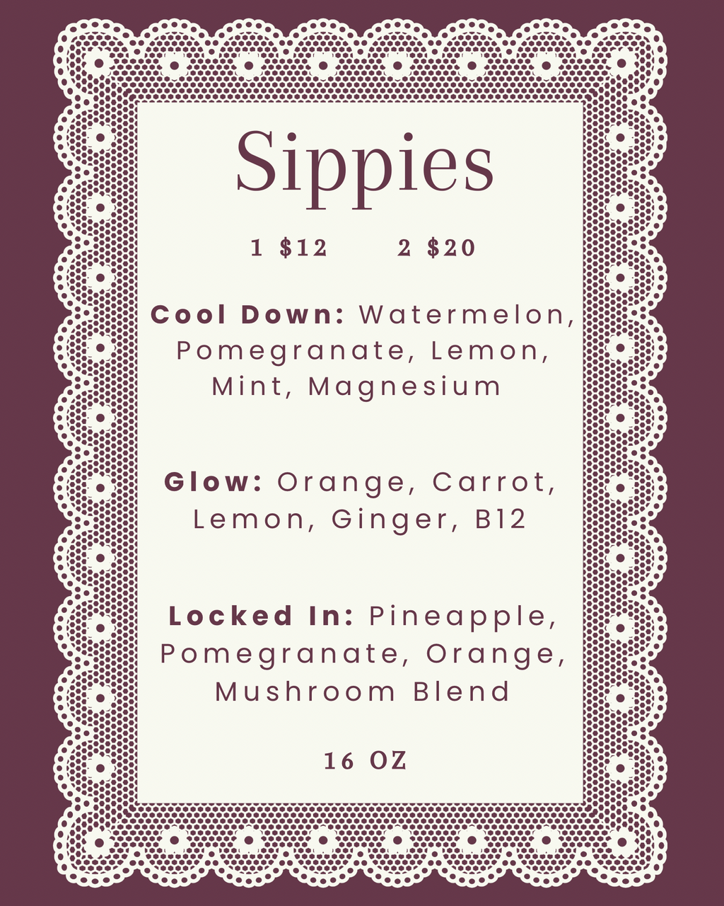 16oz Sippies