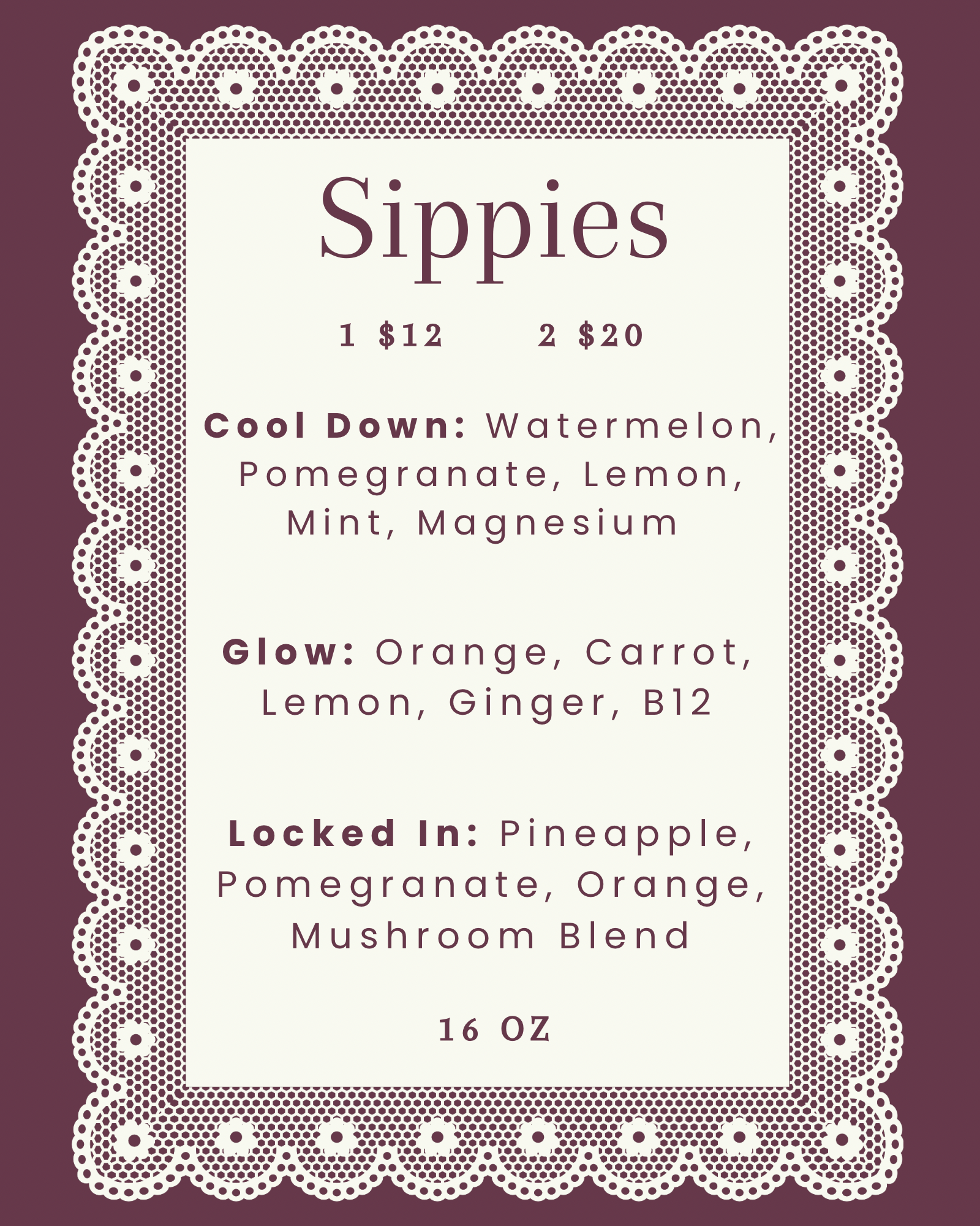 16oz Sippies